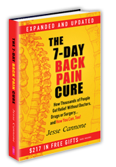 7 Day Back Pain Cure Book - Free Copy - Just Pay Shipping