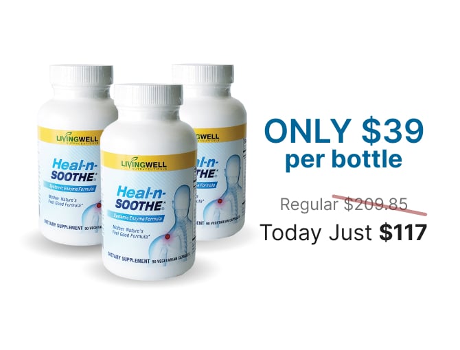 Heal-n-Soothe&reg; - 3 Bottles - Only $39 per bottle, Today Just $117