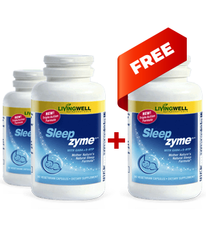 Sleepzyme - Buy 2 Get 1 Free (3 bottles)