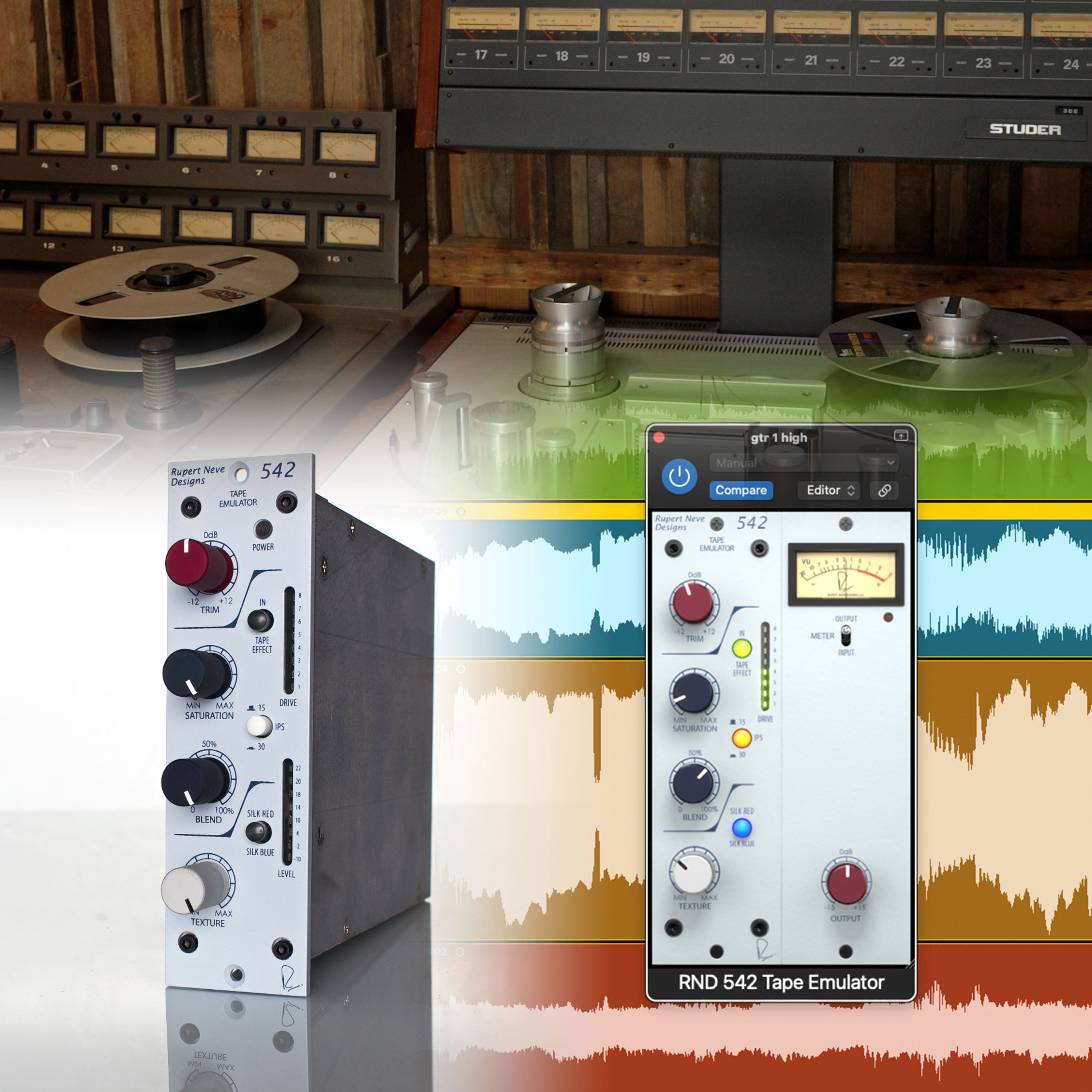 542 Tape Emulator software hardware and tape machines